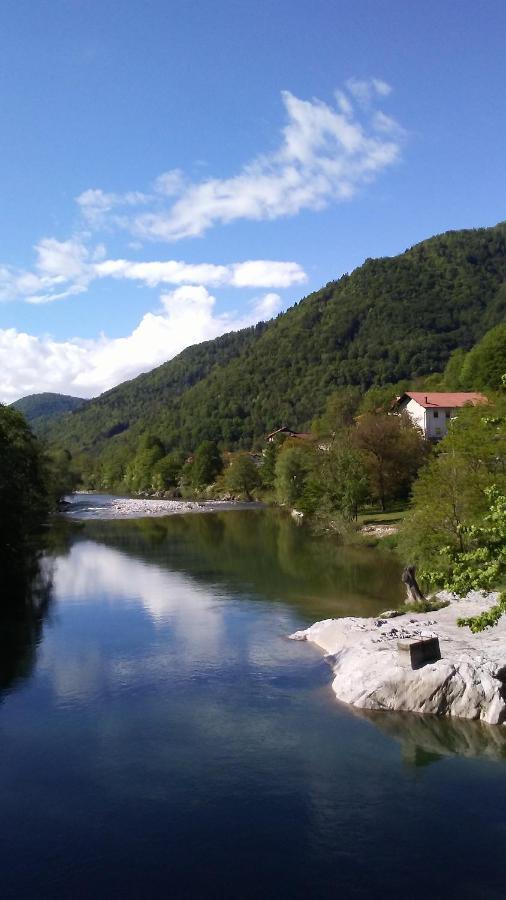 Rezi Apartamento Slap ob Idrijci Exterior foto